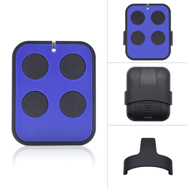 Scimagic_RC-SMG918 bleu face et détails Scimagic_RC-SMG918 Télécommande copieuse multifréquence bleu